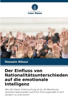 Paperback Der Einfluss von Nationalitätsunterschieden auf die emotionale Intelligenz [German] Book