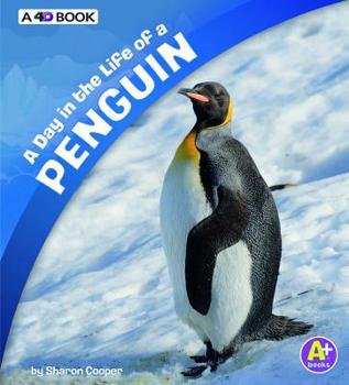 Hardcover A Day in the Life of a Penguin: A 4D Book