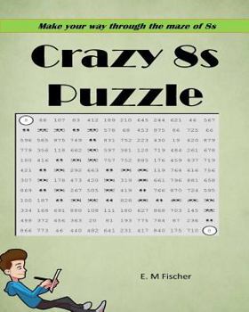 Paperback Crazy 8s: Math Puzzles Book