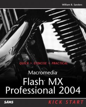 Paperback Macromedia Flash MX Professional 2004 Kick Start Book