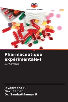 Paperback Pharmaceutique expérimentale-I [French] Book