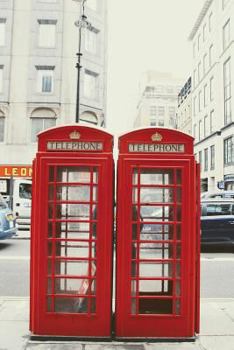 Notebook - London Red Telephone Box