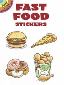 Paperback Fast Food Stickers Book