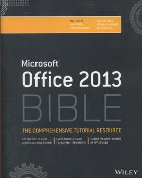 Paperback Microsoft Office 2013 Bible Book
