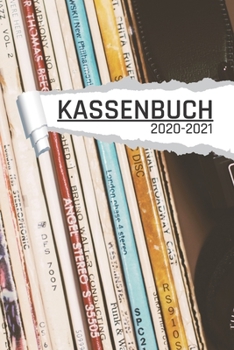 Kassenbuch 2020 -2021: Vinyl Schallplatten Motiv für Händler und Musiker I Undatiert I 120 Seiten I DIN A5 I Für jedes Kalenderjahr und Quartal I ... I Dot Grip Notizen I matt (German Edition)