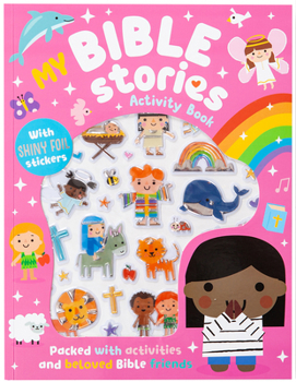 Paperback My Bible Stories Activity Book (Pink) Book