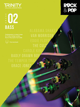 Paperback Trinity Rock & Pop 2018 Bass: Grade 2 Book