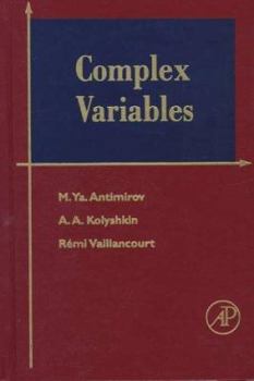 Hardcover Complex Variables Book