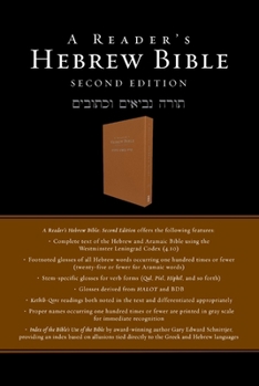 Imitation Leather A Reader's Hebrew Bible: Second Edition Book