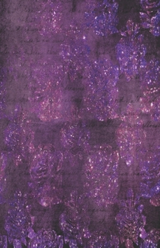 Dot Grid Journal Notebook: Faux Purple Glimmer Plum Damask Grunge Glam | Bullet Planner Book | Dotted Grid | 5.5 X 8.5" 120 Pg | DIY Weekly Spread | Organizer | Habit Tracker| Gift Creatives