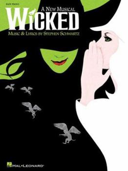 Paperback Wicked: A New Musical, Easy Piano Book