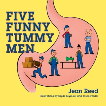 Paperback Five Funny Tummy Men Book