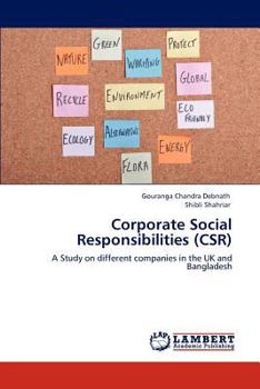 Paperback Corporate Social Responsibilities (CSR) Book