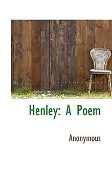 Paperback Henley: A Poem Book