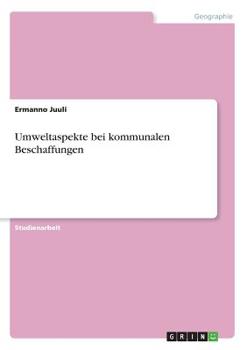 Paperback Umweltaspekte bei kommunalen Beschaffungen [German] Book