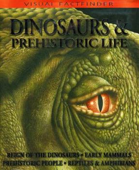 Paperback Visual Factfinder: Dinosaurs & Prehistoric Life Book