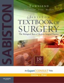 Hardcover Sabiston Textbook of Surgery: Expert Consult: Online and Print Book