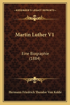 Paperback Martin Luther V1: Eine Biographie (1884) [German] Book