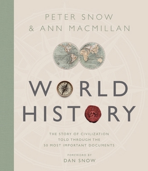 Hardcover Treasures of World History: The Story of Civilization in 50 Documents Book