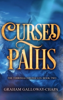 Paperback Cursed Paths [Large Print] Book