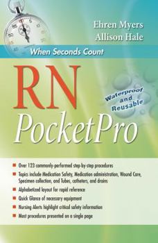 Spiral-bound RN PocketPro: Clinical Procedure Guide Book