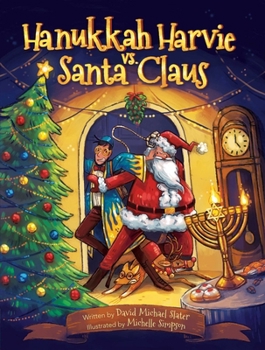 Paperback Hanukkah Harvie vs. Santa Claus Book