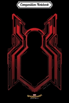 Composition Notebook: Marvel Spider-Man Homecoming Digital Logo Graphic  Journal/Notebook Blank Lined Ruled 6x9 100 Pages