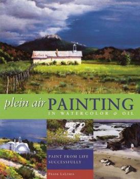 Hardcover Plein Air Painting in Watercolor and Oil Book