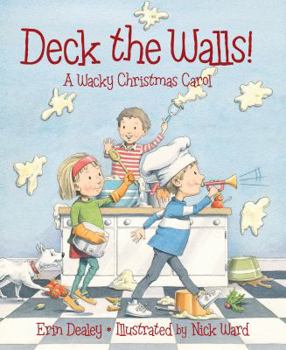 Hardcover Deck the Walls: A Wacky Christmas Carol Book