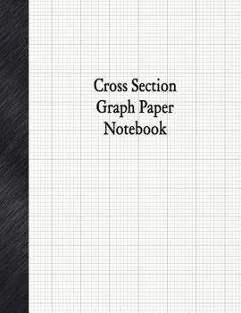 Paperback Cross Section Graph Paper Notebook: 1/8" Cross Section Rule, 80 Pages Book