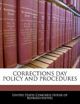 Paperback Corrections Day Policy and Procedures Book