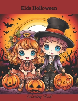 Paperback Kids Holloween Coloring Book