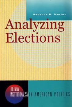 Paperback Analyzing Elections Book