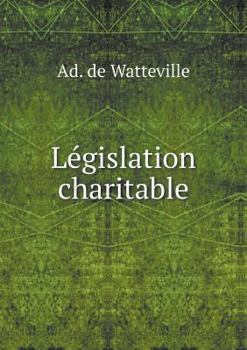 Paperback L?gislation charitable [French] Book