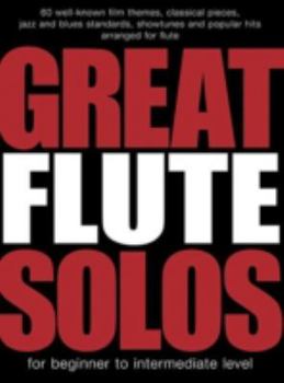 Paperback GREAT FLUTE SOLOS Book