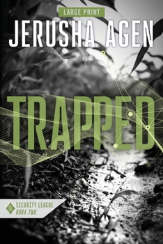 Paperback Trapped : A Christian Romantic Suspense (Large Print) Book
