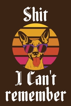 Shit I Can't Remember: Password Organizer Notebook: Internet Password Logbook/ The Personal Internet Address & Password/ Shit I Can't Remember ... Can't Remember. (100 Page, Small, 6 x 9 inch)