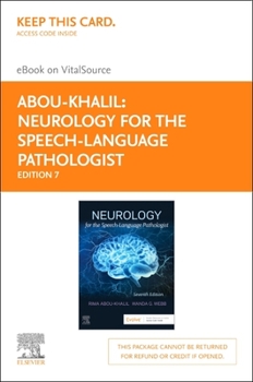 Misc. Neurology for the Speech-Language Pathologist- Elsevier eBook on Vitalsource (Retail Access Card) Book