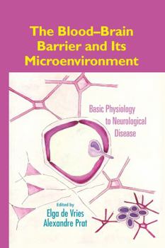 Hardcover The Blood-Brain Barrier and Its Microenvironment: Basic Physiology to Neurological Disease Book