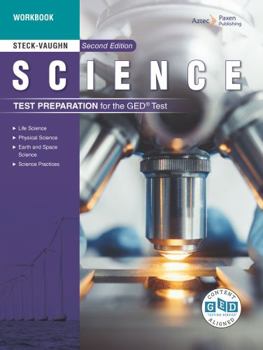 Paperback Test Preparation for the GED® Test: Science Student Workbook, Second Edition Book