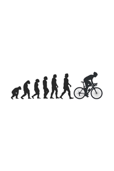 Bicycle Notebook: Bicycle Evolution / 6x9 Inches / 120 Sites / Ruled Paper