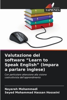 Paperback Valutazione del software "Learn to Speak English" (Impara a parlare inglese) [Italian] Book