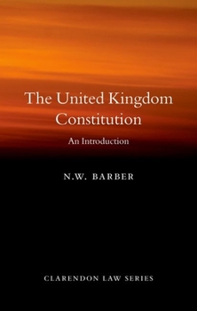 Hardcover The United Kingdom Constitution: An Introduction Book