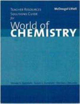 Paperback World of Chemistry: Teacher Resources Solutions Guide Book