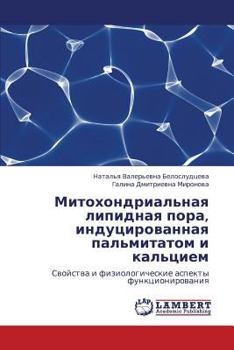 Митохондриальная липидная пора, индуцированная пальмитатом и кальцием: Свойства и физиологические аспекты функционирования