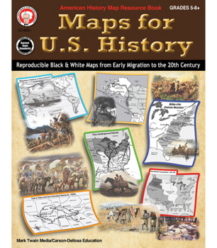 Paperback Maps for U.S. History Book