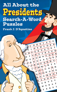 Paperback All about the Presidents Search-A-Word Puzzles Book