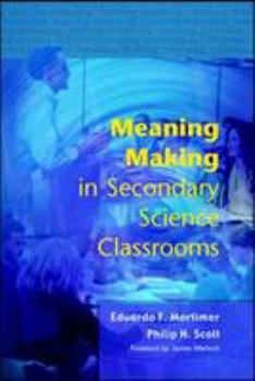 Paperback Meaning Making in Secondary Science Classroomsaa Book