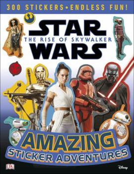 Paperback Star Wars The Rise of Skywalker Amazing Sticker Adventures Book