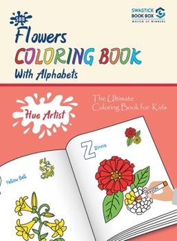Paperback SBB Hue Artist - Flowers Colouring Book